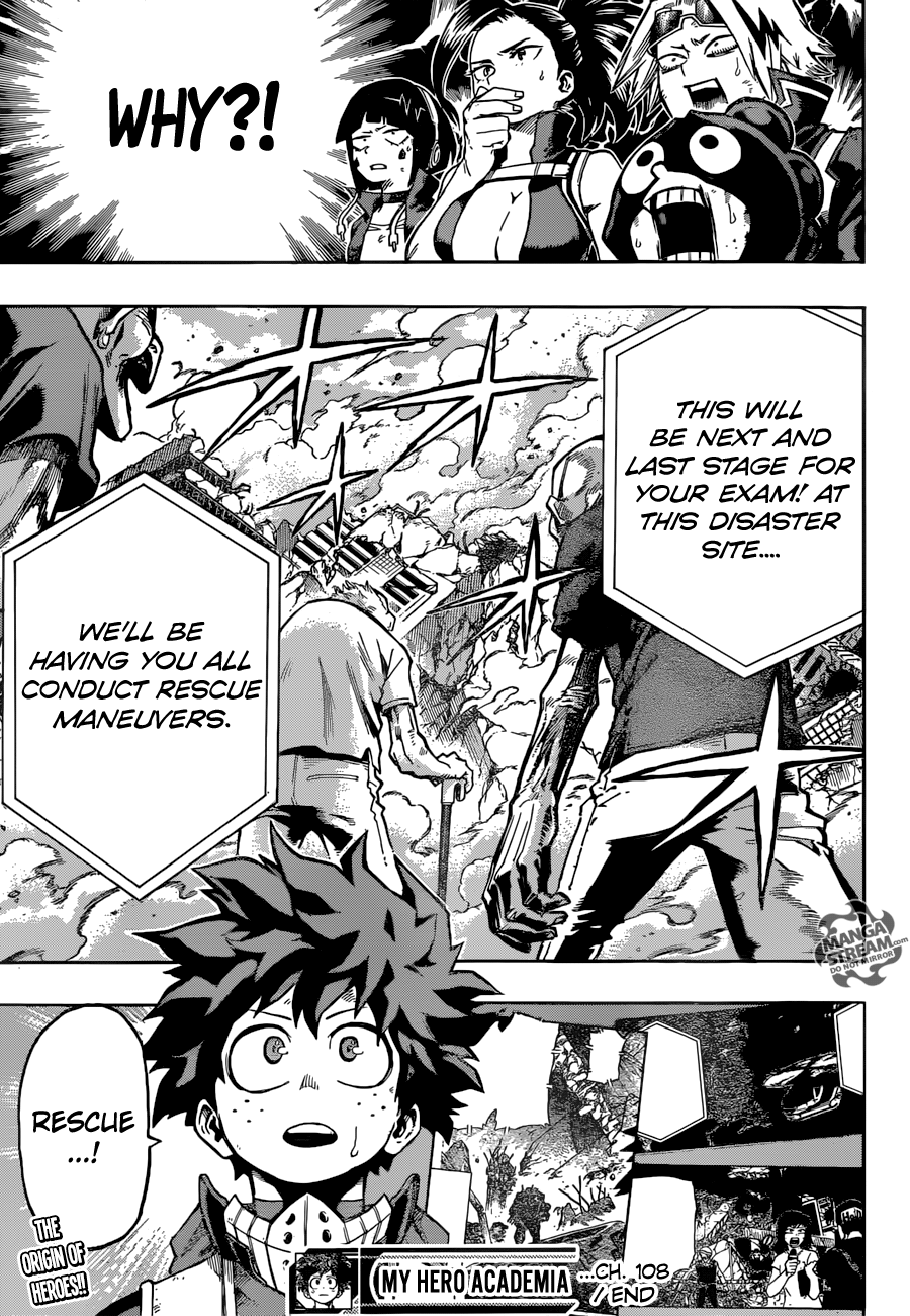 Boku no Hero Academia chapter 108 page 22