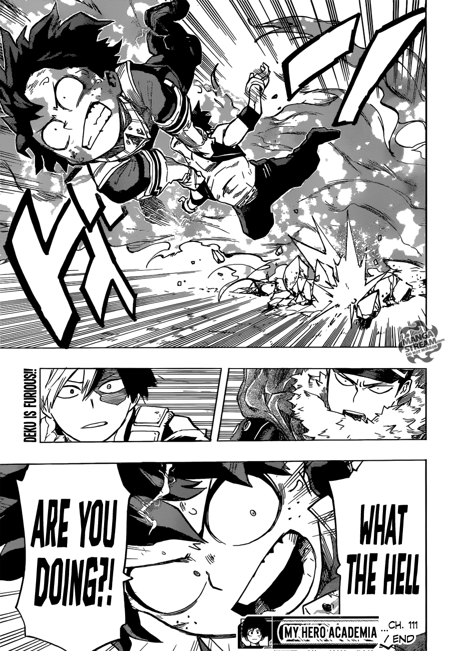 Boku no Hero Academia chapter 111 page 20