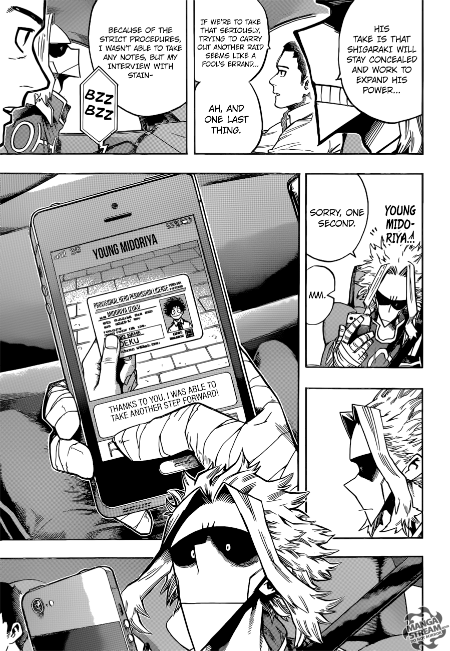 Boku no Hero Academia chapter 116 page 18