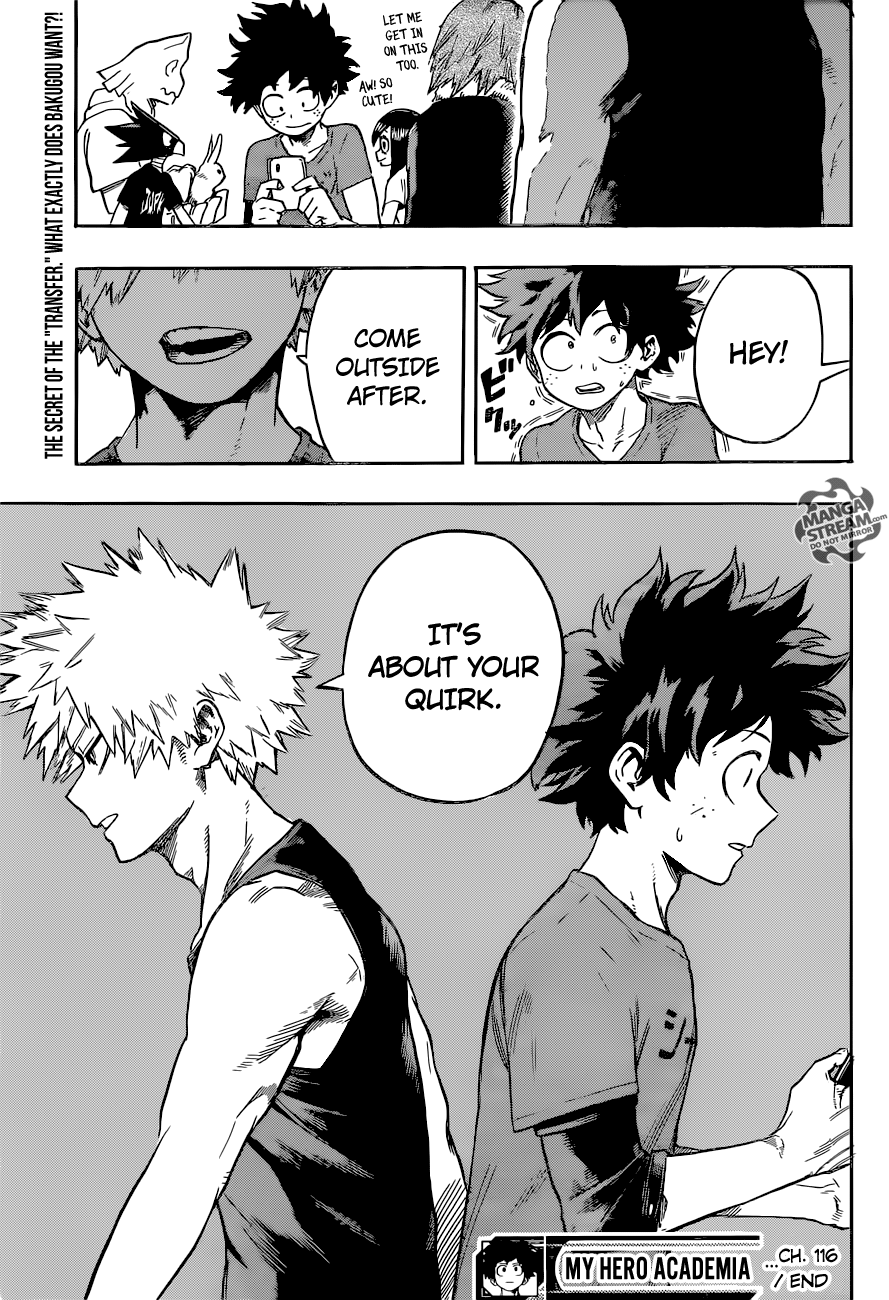 Boku no Hero Academia chapter 116 page 20