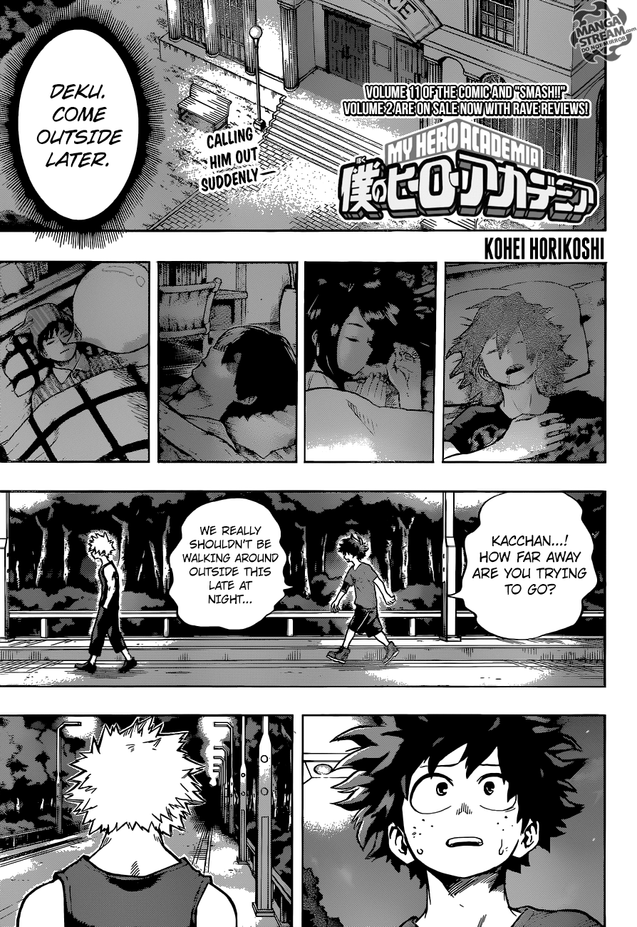 Boku no Hero Academia chapter 117 page 1