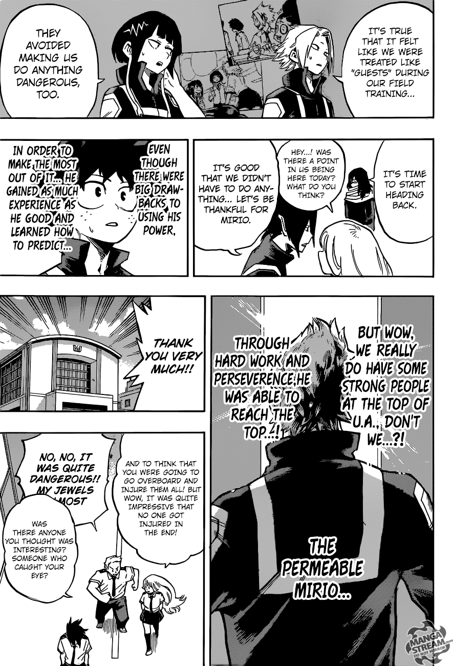 Boku no Hero Academia chapter 124 page 14