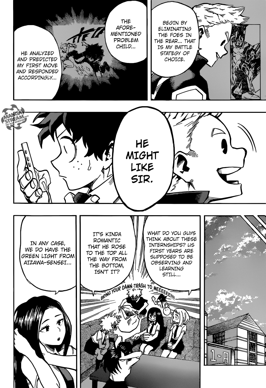Boku no Hero Academia chapter 124 page 15