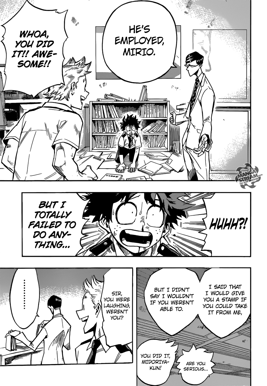 Boku no Hero Academia chapter 128 page 12