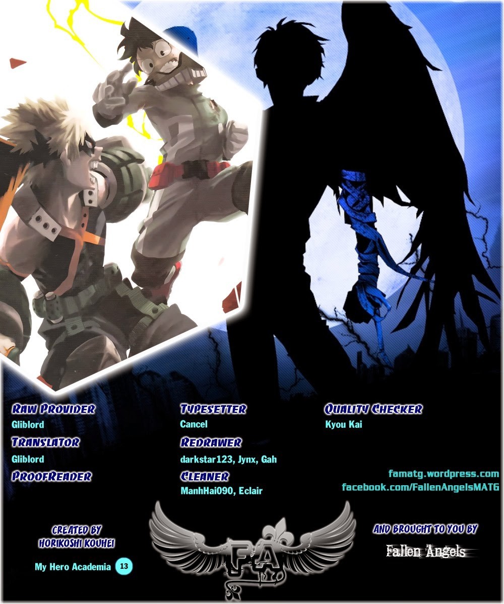 Boku no Hero Academia chapter 13 page 1