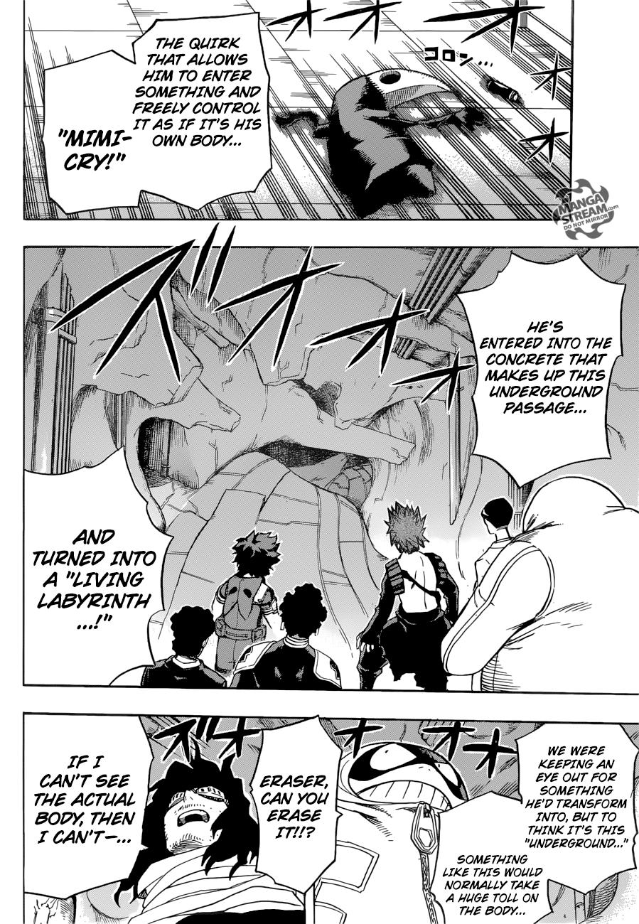 Boku no Hero Academia chapter 139 page 14