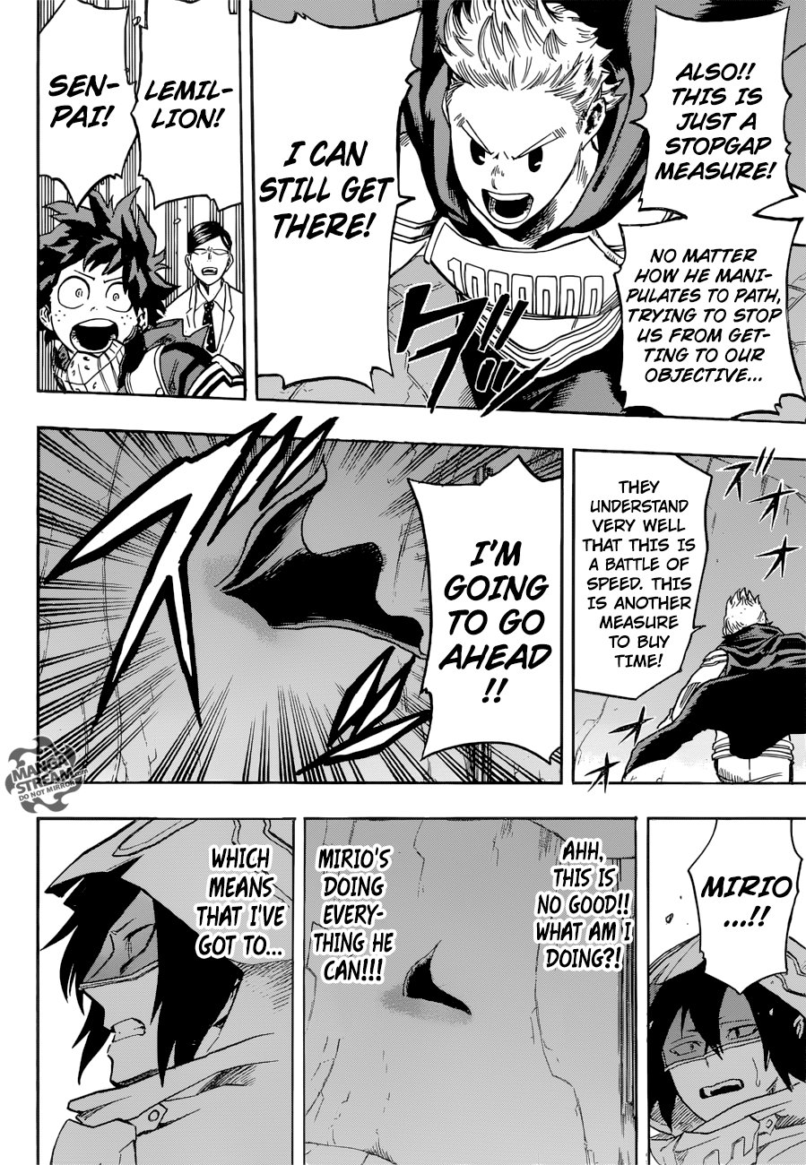 Boku no Hero Academia chapter 139 page 16