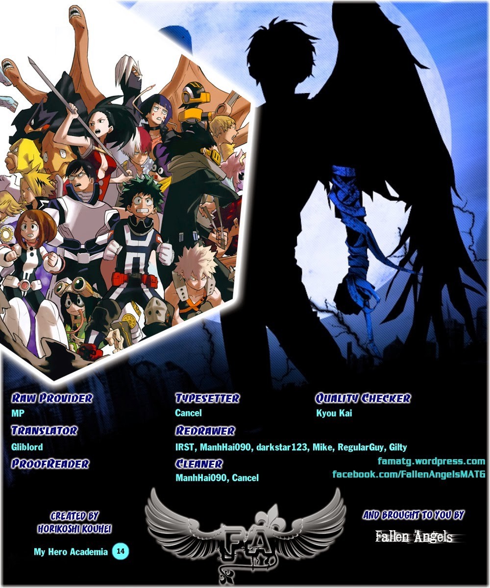 Boku no Hero Academia chapter 14 page 1