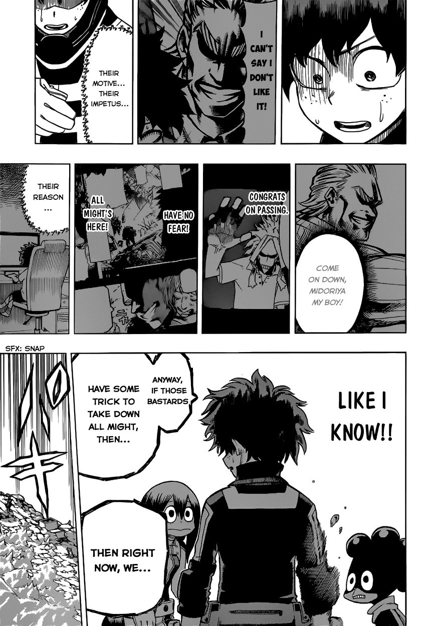 Boku no Hero Academia chapter 14 page 22