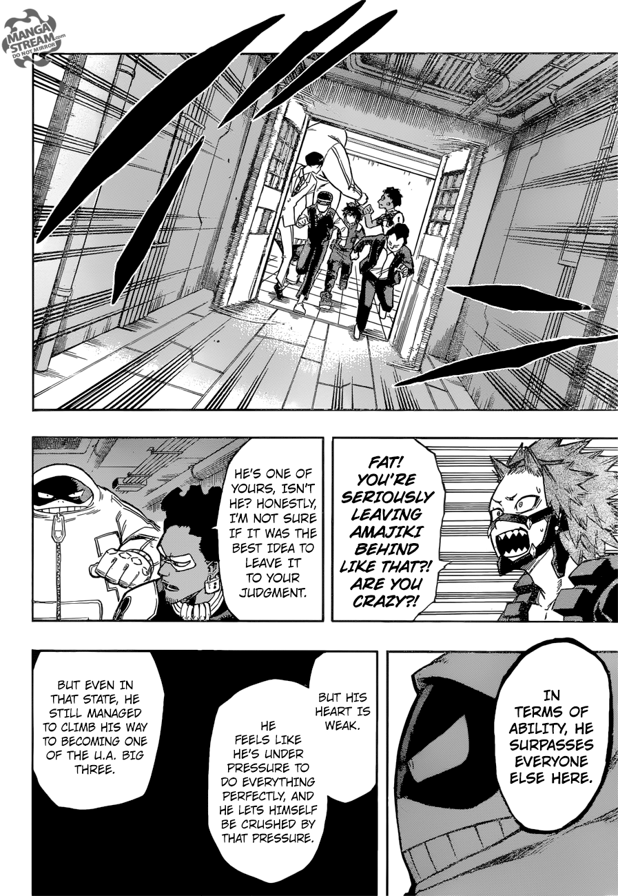 Boku no Hero Academia chapter 140 page 12