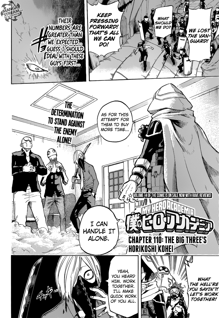 Boku no Hero Academia chapter 140 page 4