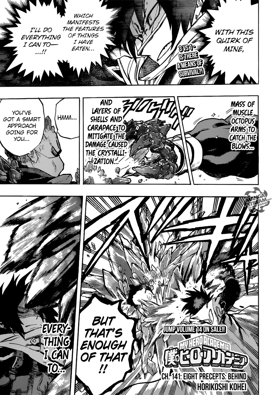 Boku no Hero Academia chapter 141 page 1