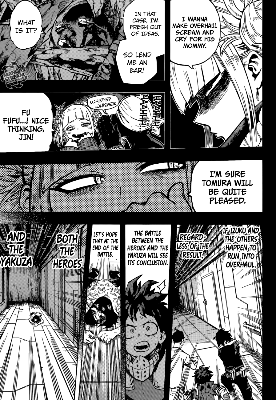 Boku no Hero Academia chapter 153 page 10