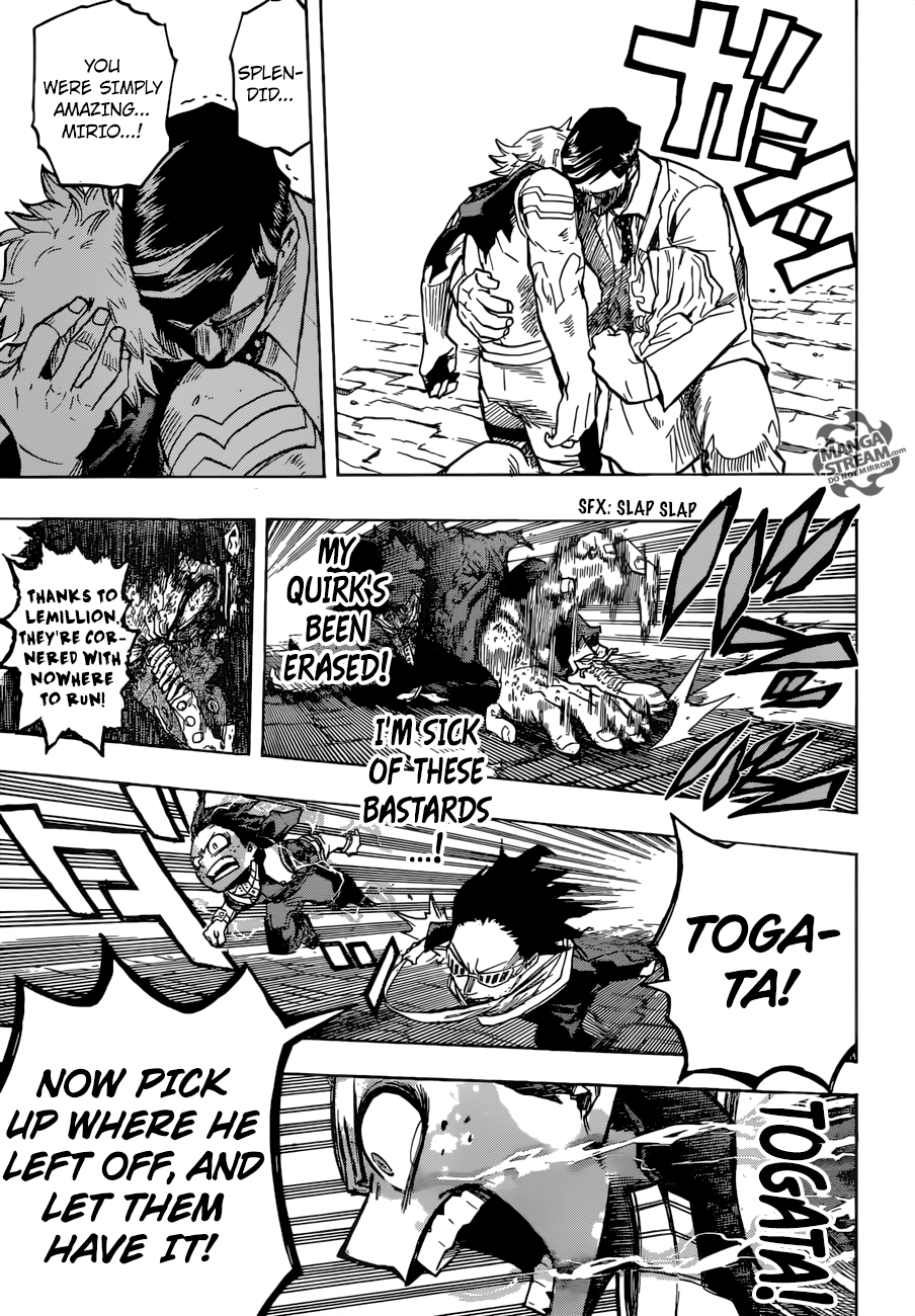 Boku no Hero Academia chapter 153 page 13