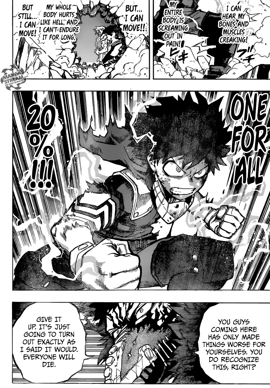 Boku no Hero Academia chapter 154 page 19