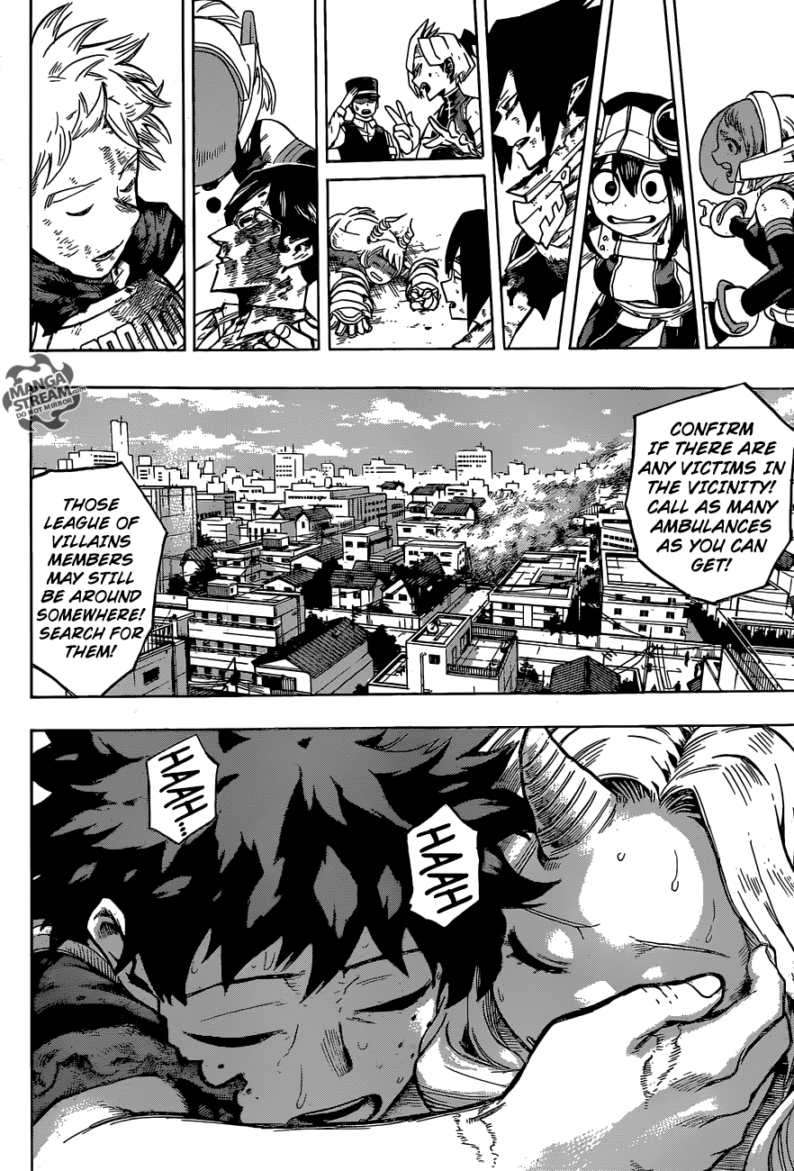 Boku no Hero Academia chapter 159 page 14