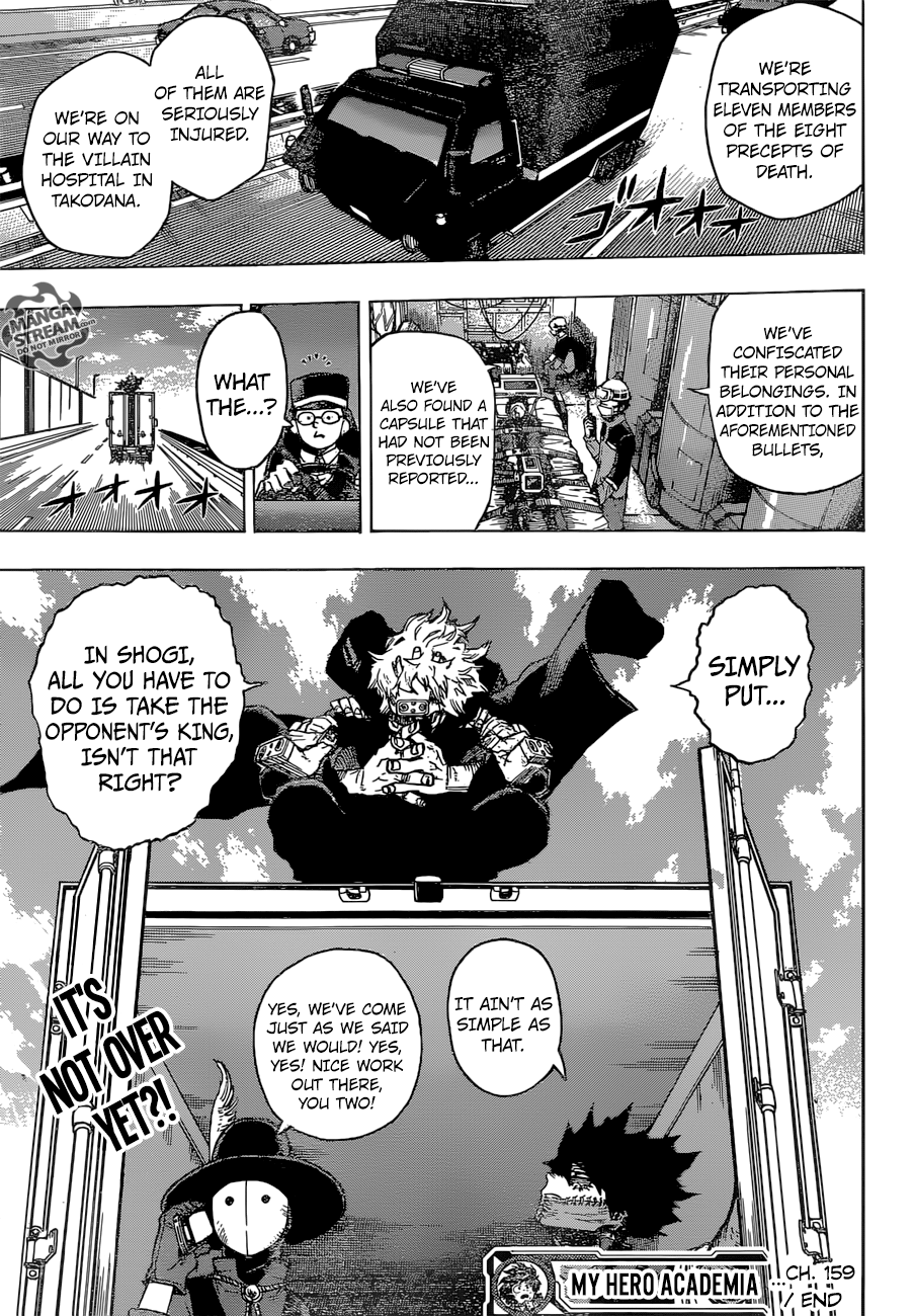 Boku no Hero Academia chapter 159 page 19