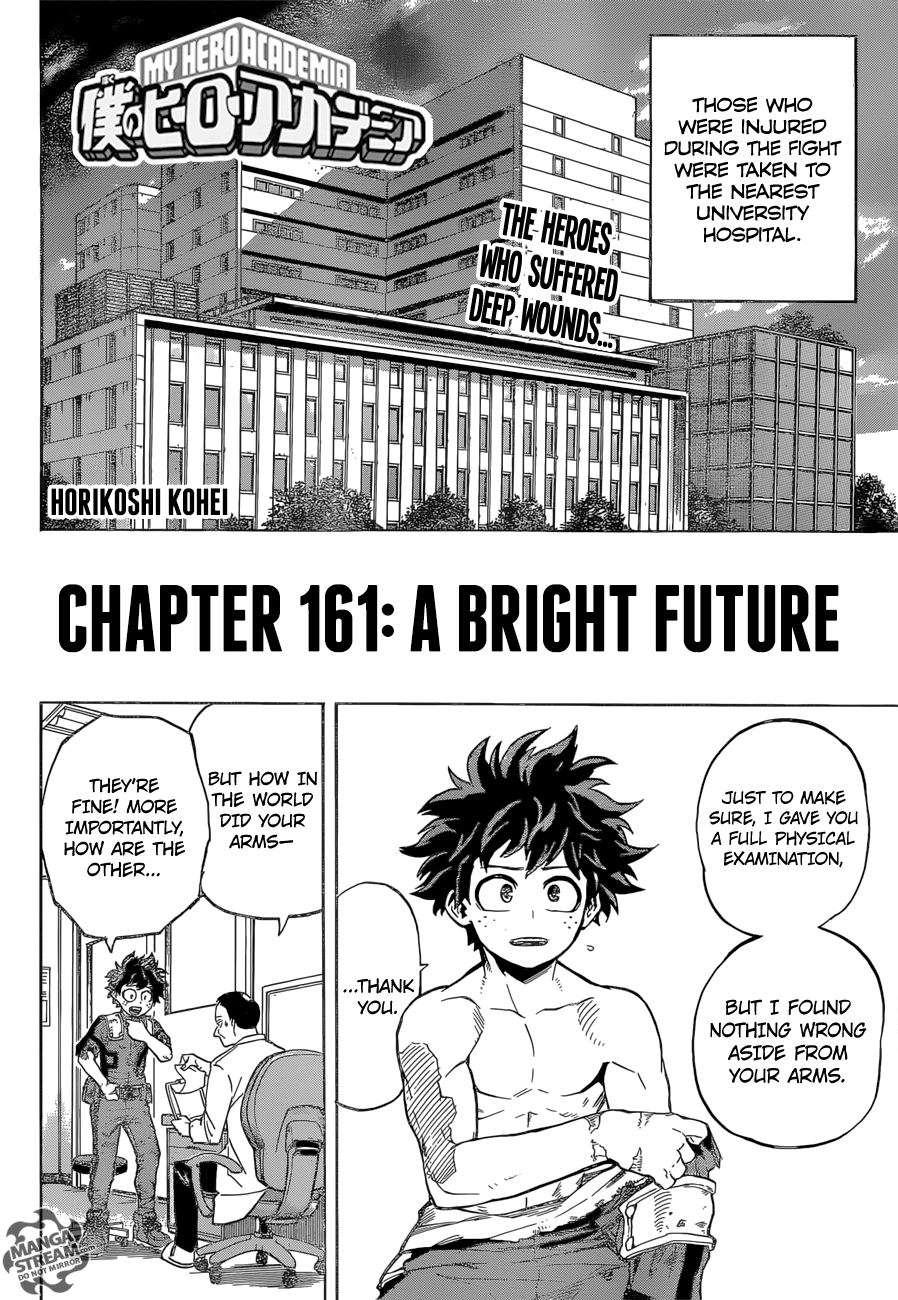 Boku no Hero Academia chapter 161 page 2