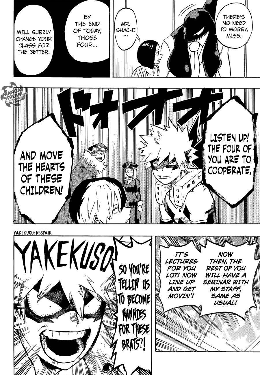 Boku no Hero Academia chapter 164 page 15