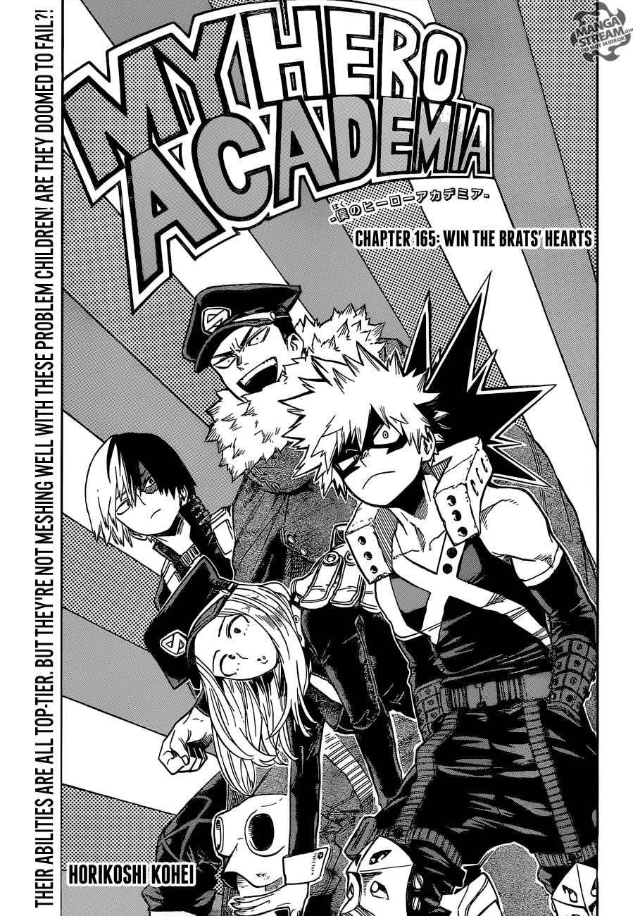 Boku no Hero Academia chapter 165 page 1