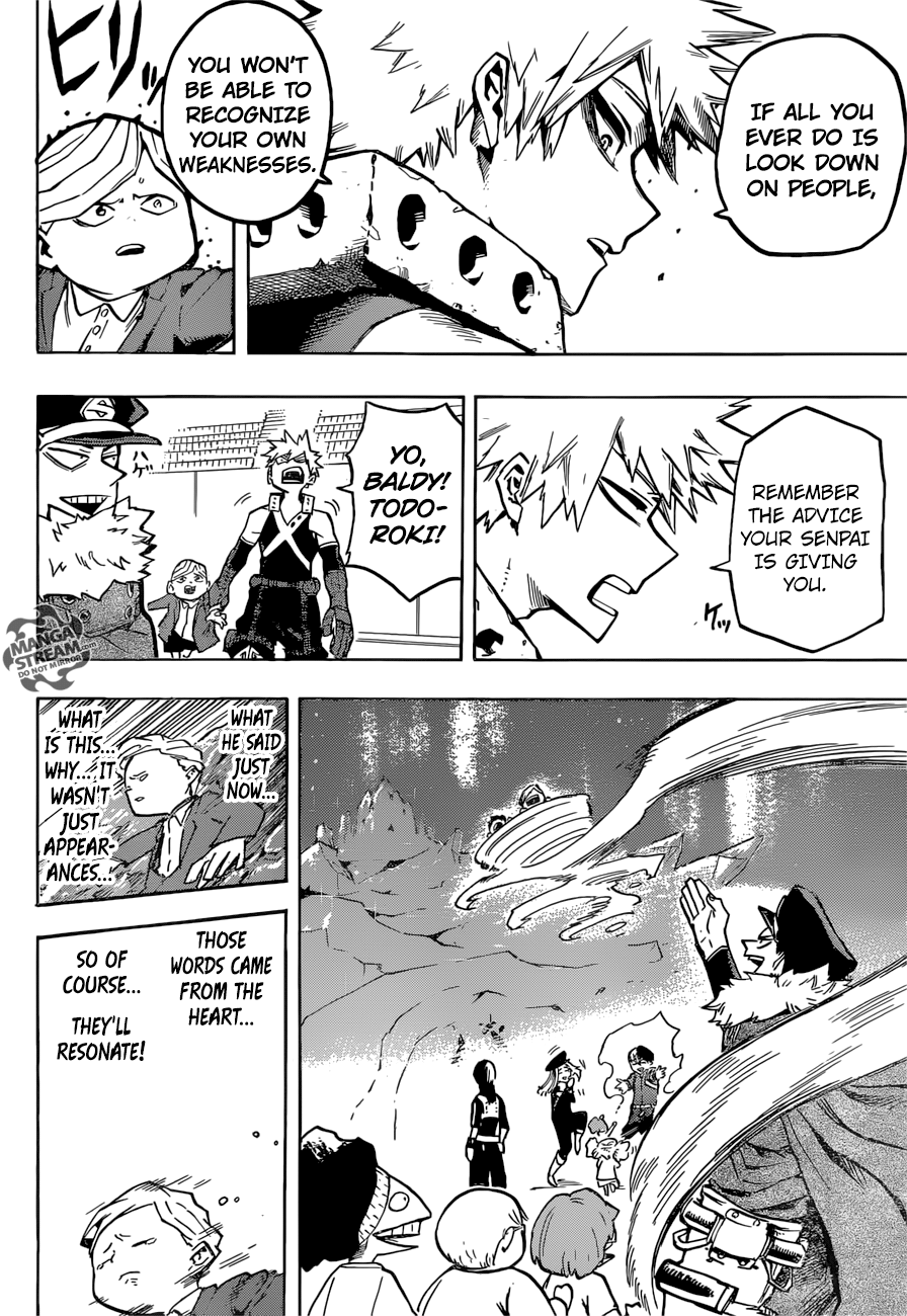 Boku no Hero Academia chapter 166 page 16