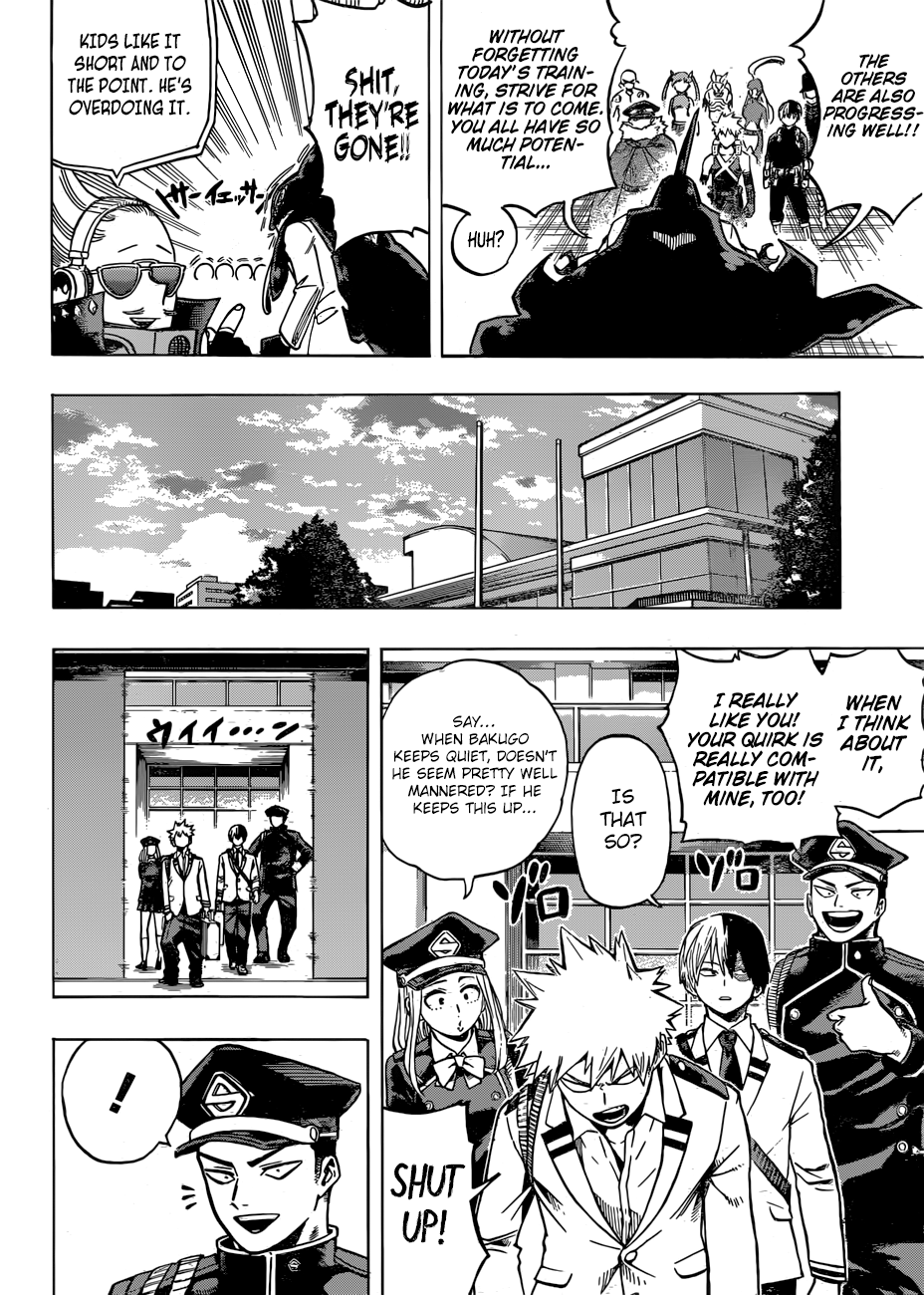 Boku no Hero Academia chapter 167 page 4