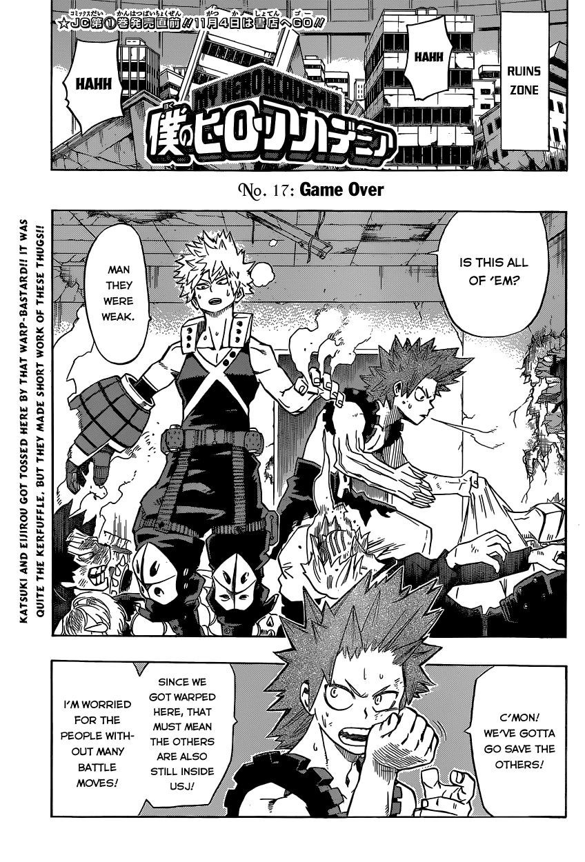 Boku no Hero Academia chapter 17 page 3