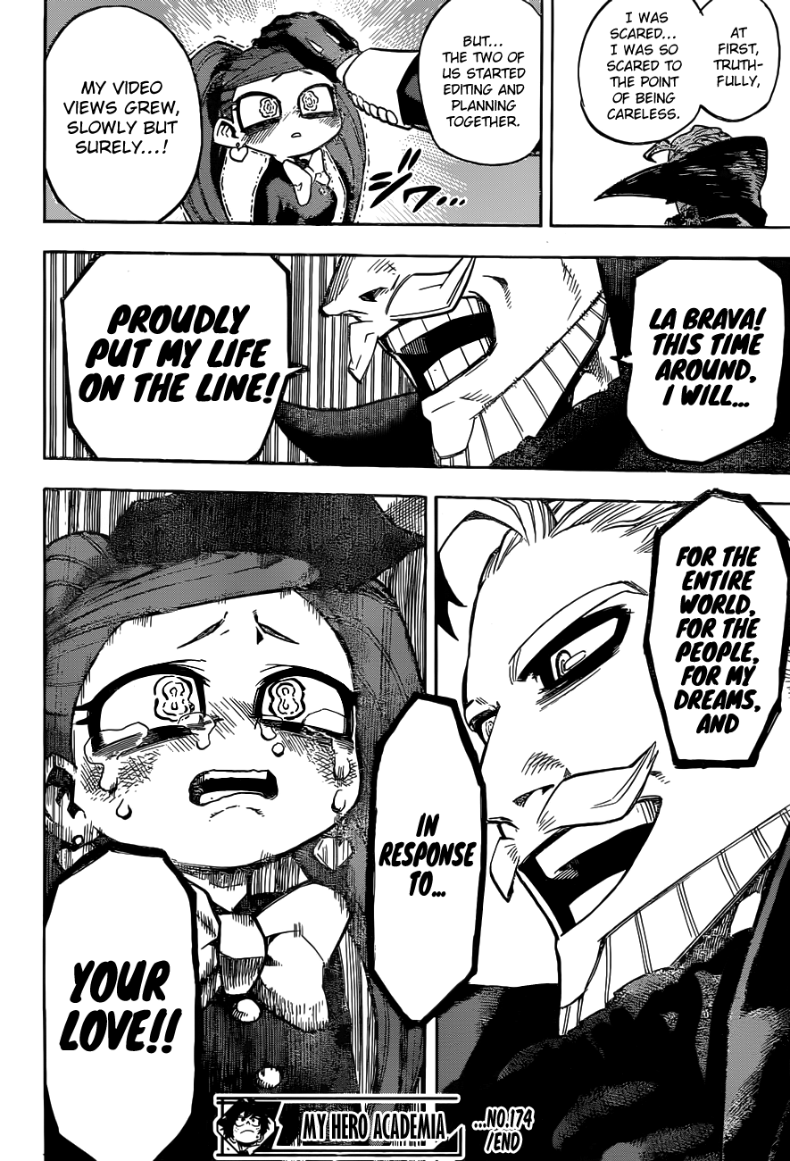 Boku no Hero Academia chapter 174 page 17