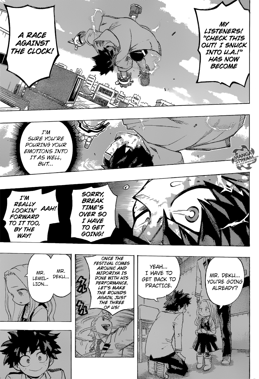 Boku no Hero Academia chapter 176 page 12
