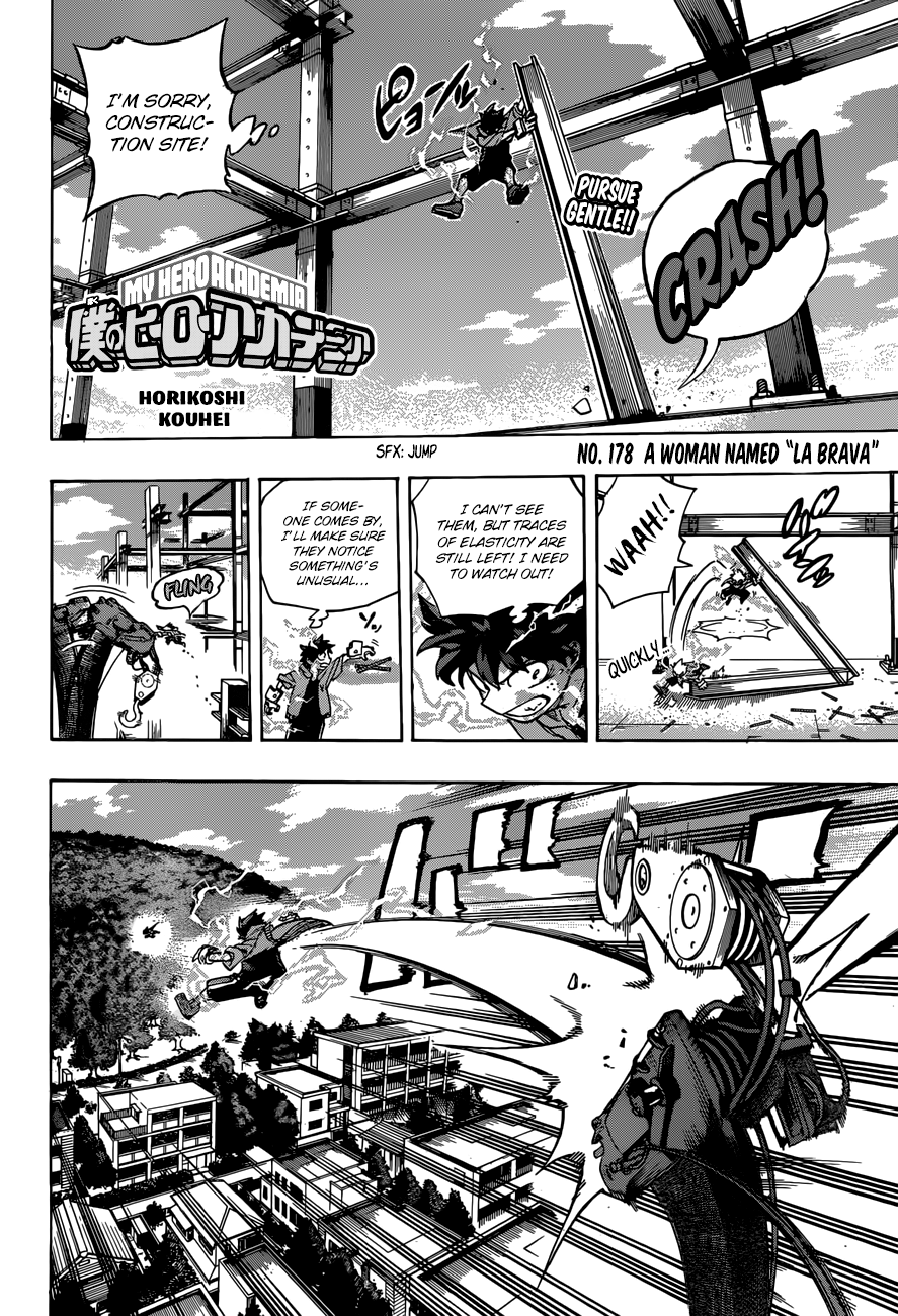 Boku no Hero Academia chapter 178 page 4
