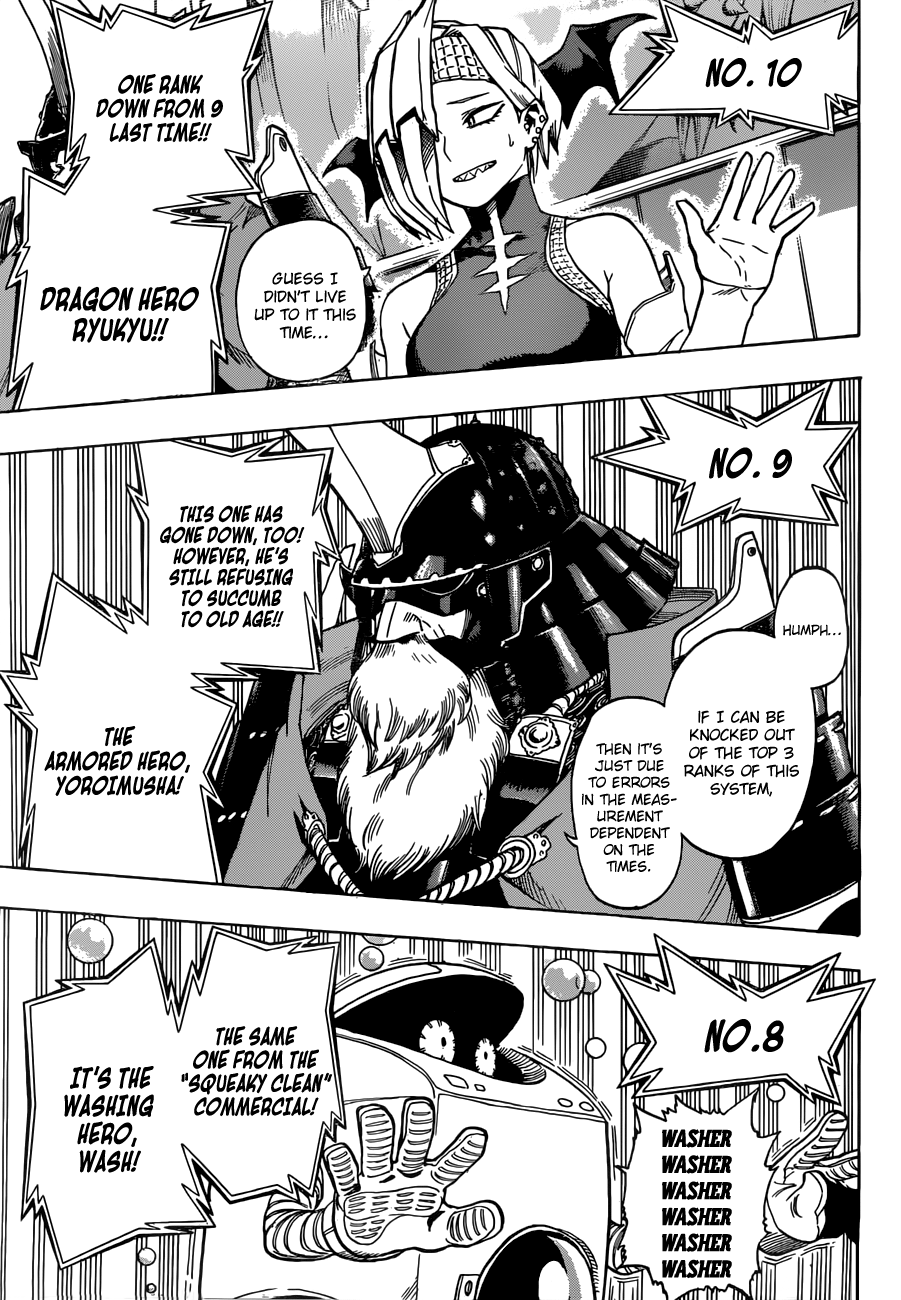 Boku no Hero Academia chapter 184 page 14