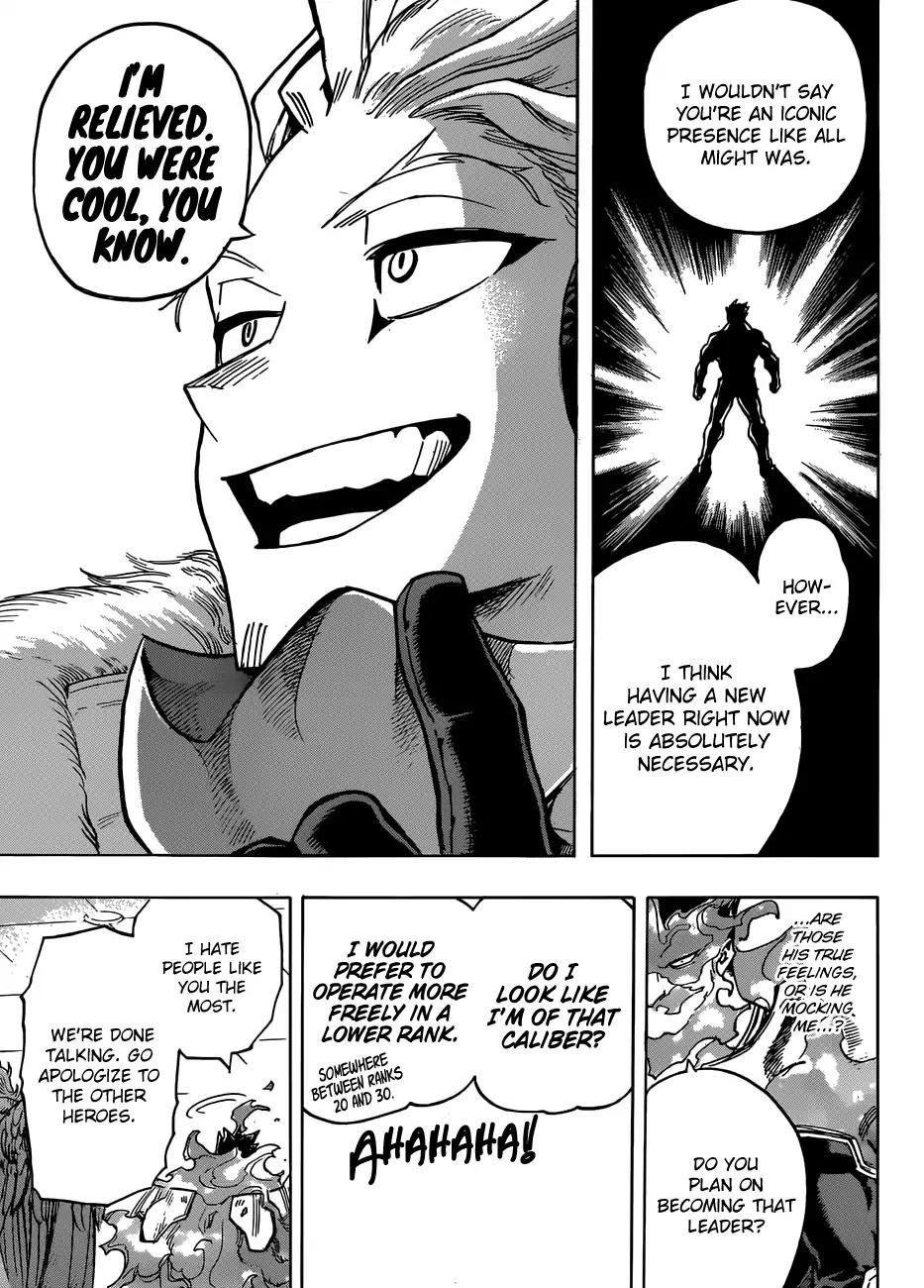 Boku no Hero Academia chapter 185 page 14