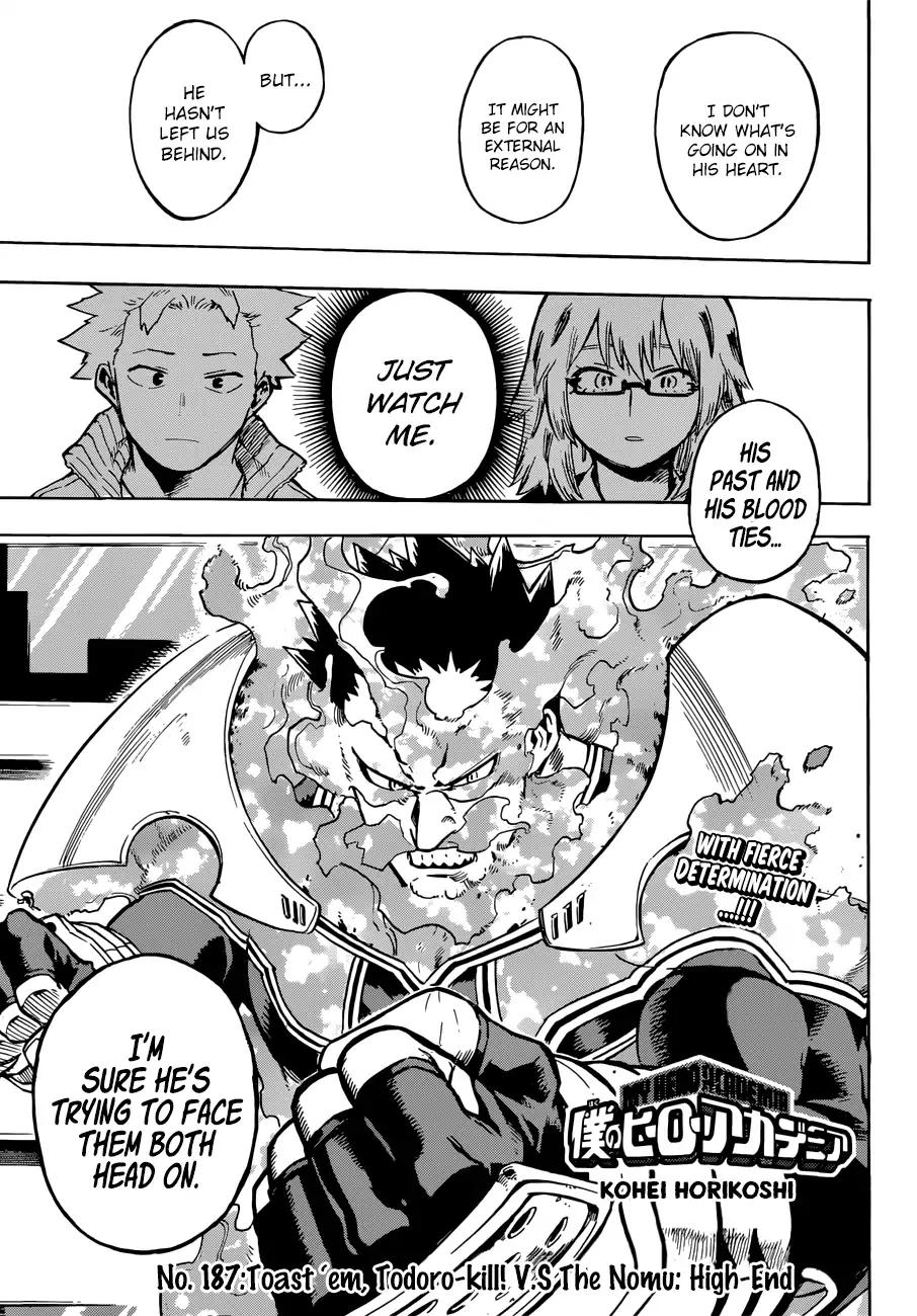 Boku no Hero Academia chapter 187 page 6