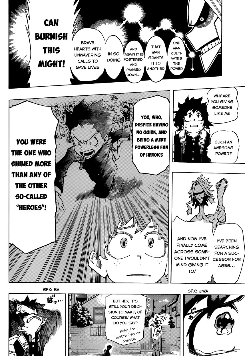 Boku no Hero Academia chapter 2 page 10