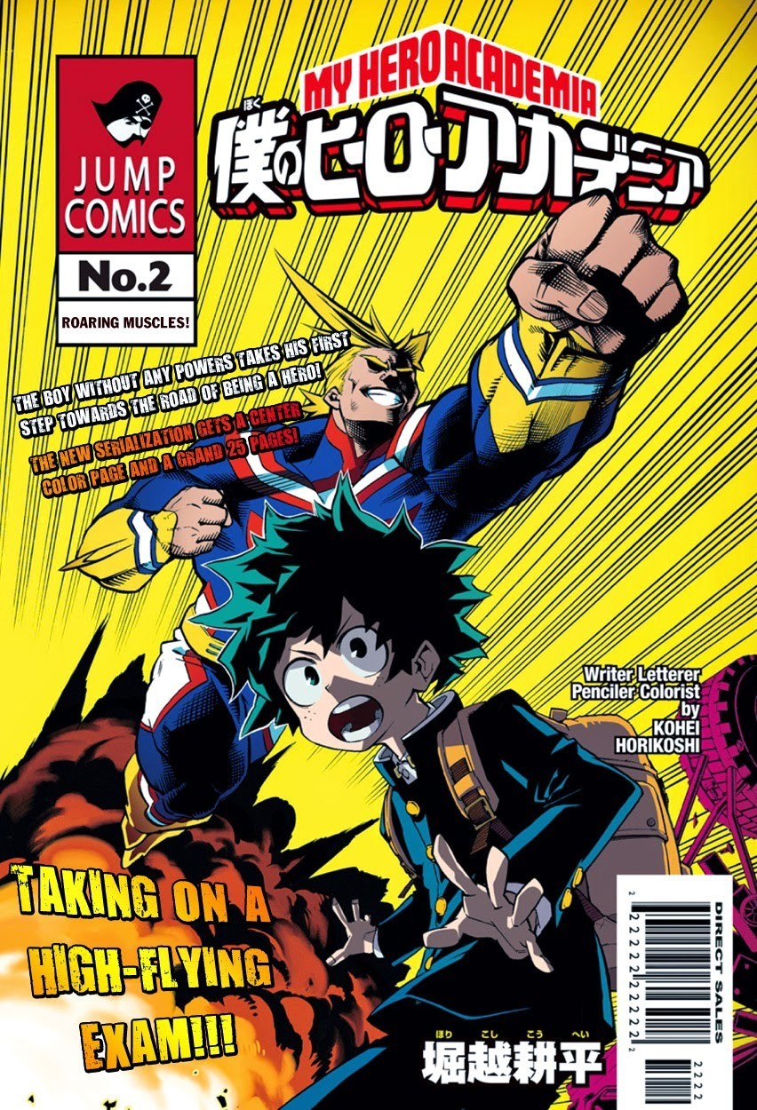 Boku no Hero Academia chapter 2 page 3