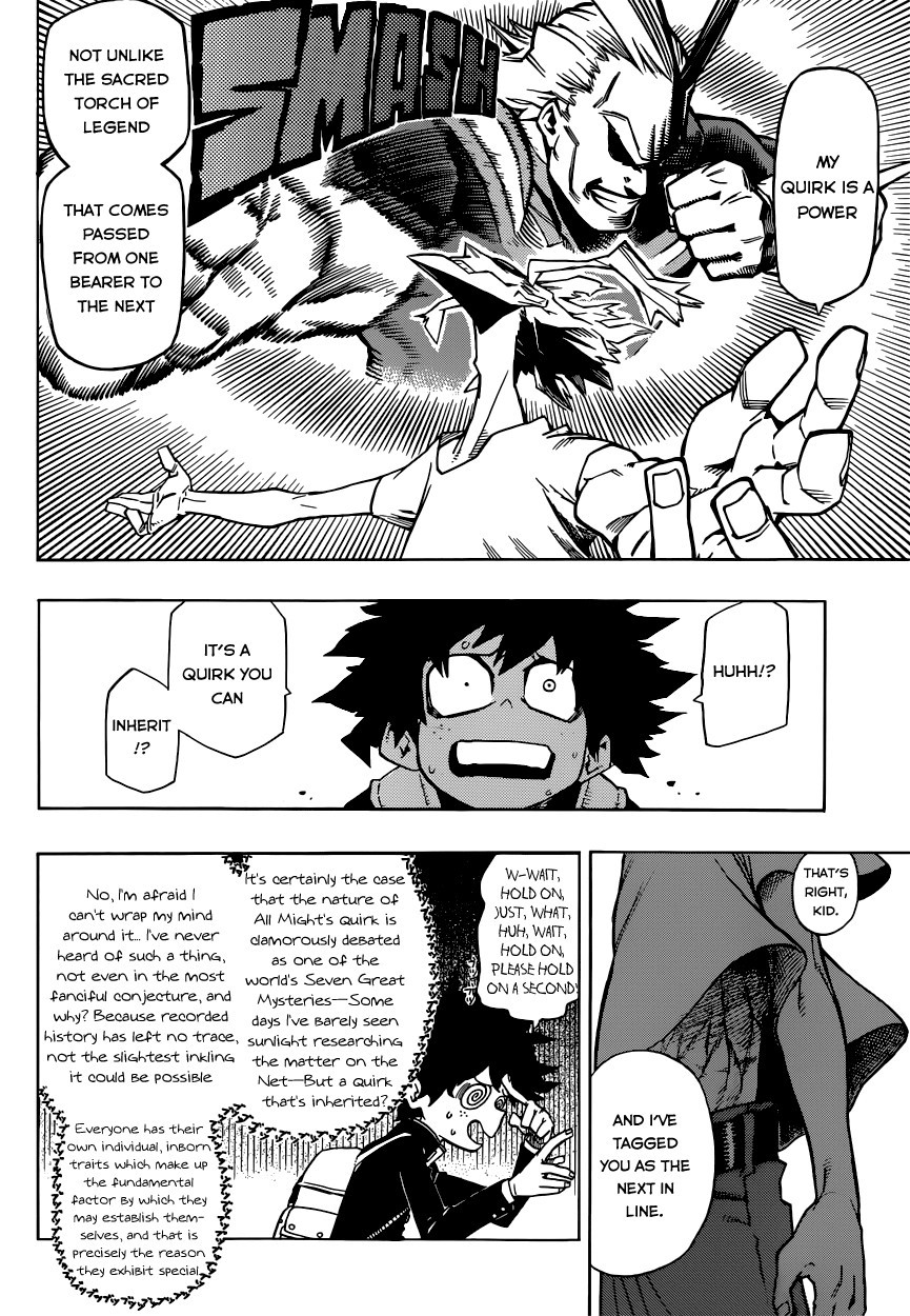 Boku no Hero Academia chapter 2 page 8