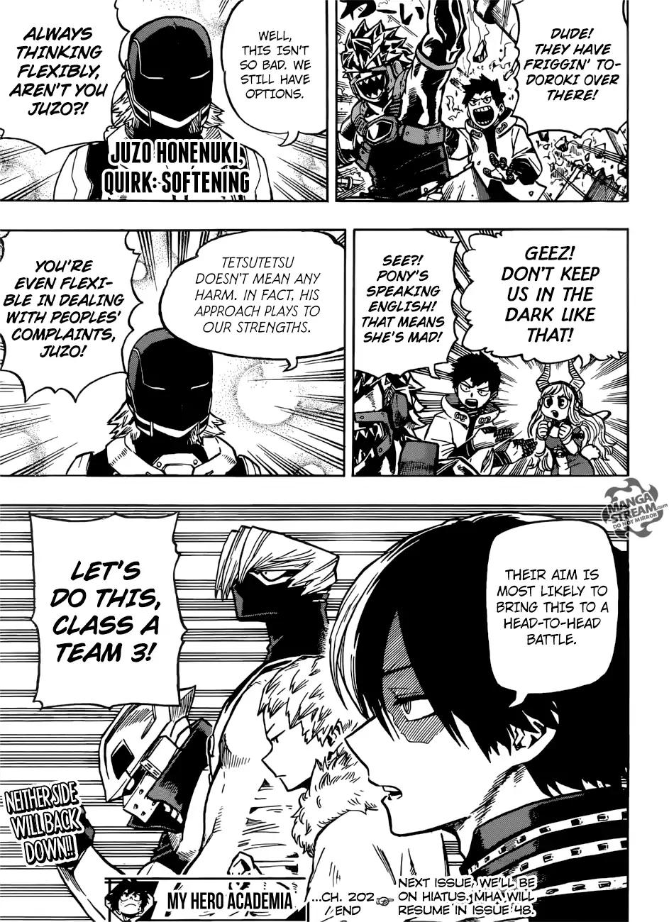 Boku no Hero Academia chapter 202 page 12