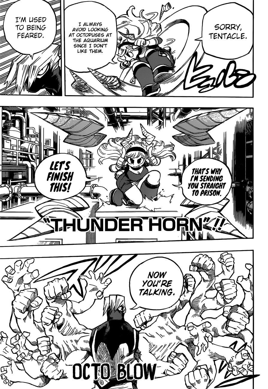 Boku no Hero Academia chapter 205 page 8