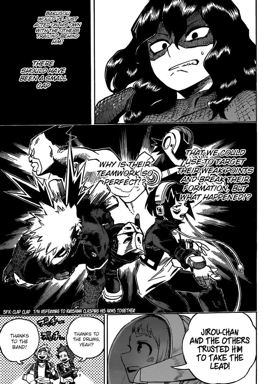 Boku no Hero Academia chapter 208 page 11