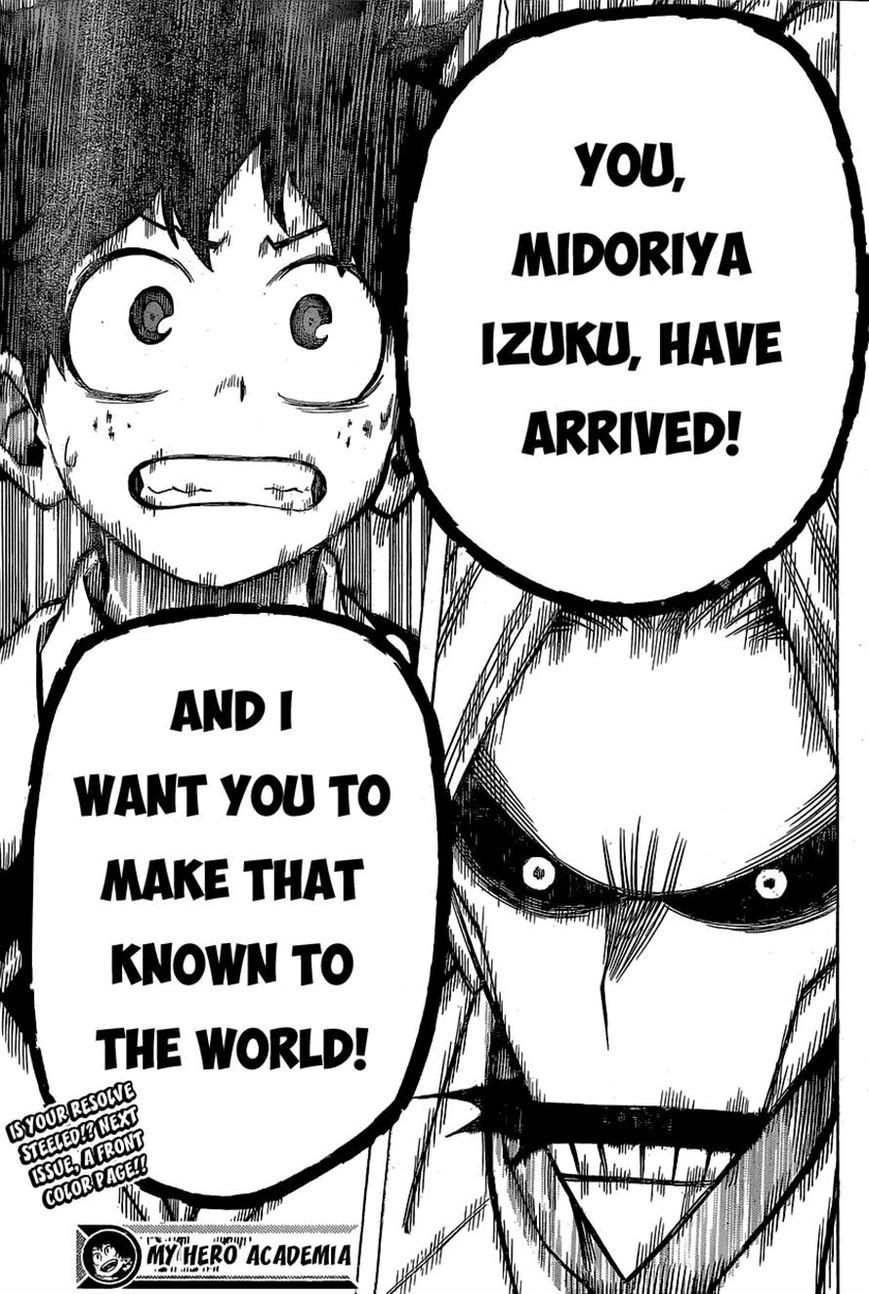Boku no Hero Academia chapter 22 page 20