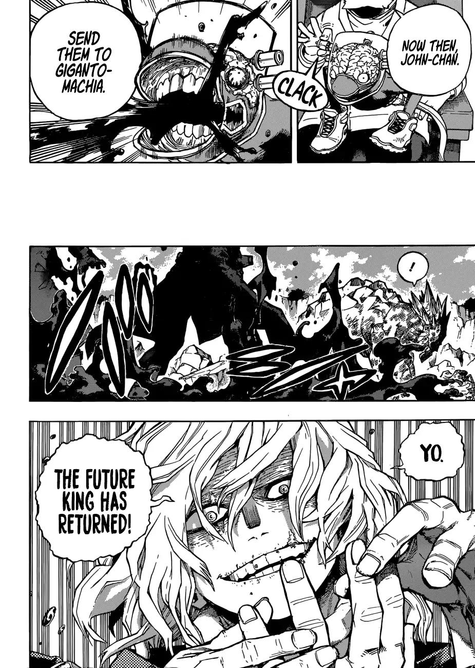 Boku no Hero Academia chapter 222 page 14