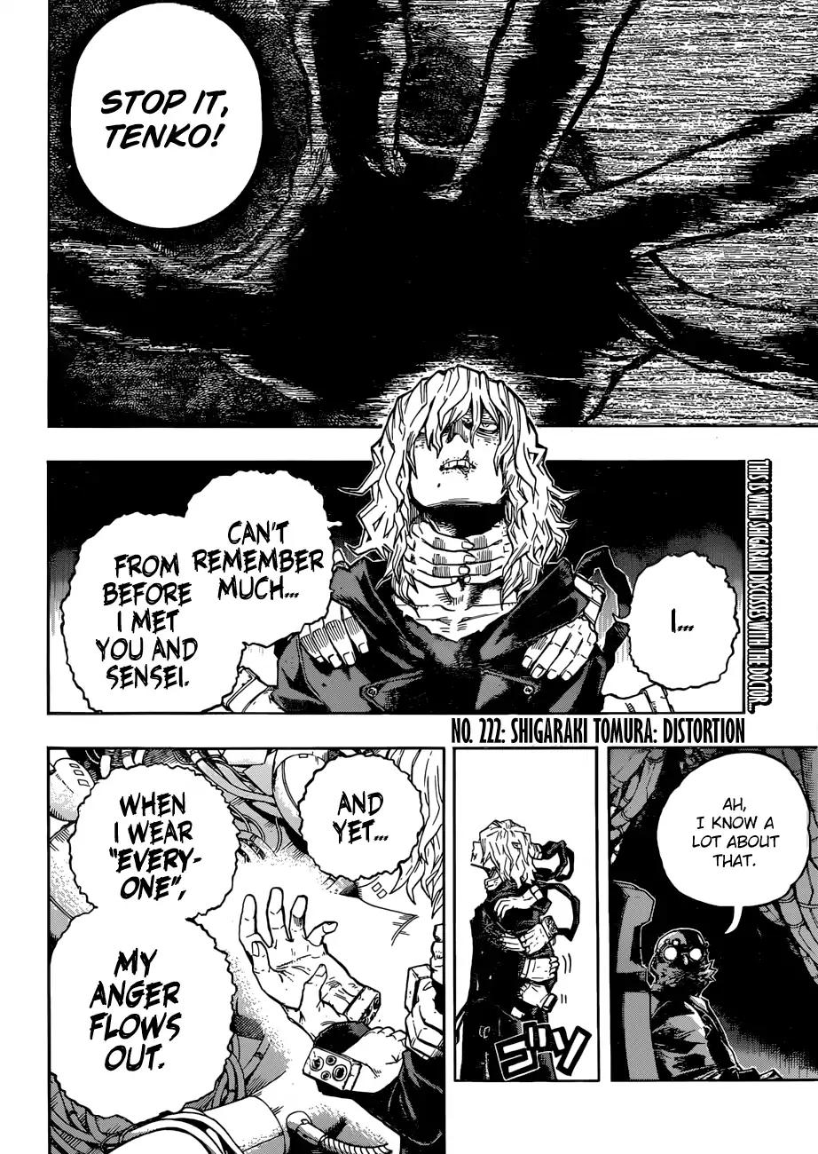 Boku no Hero Academia chapter 222 page 3