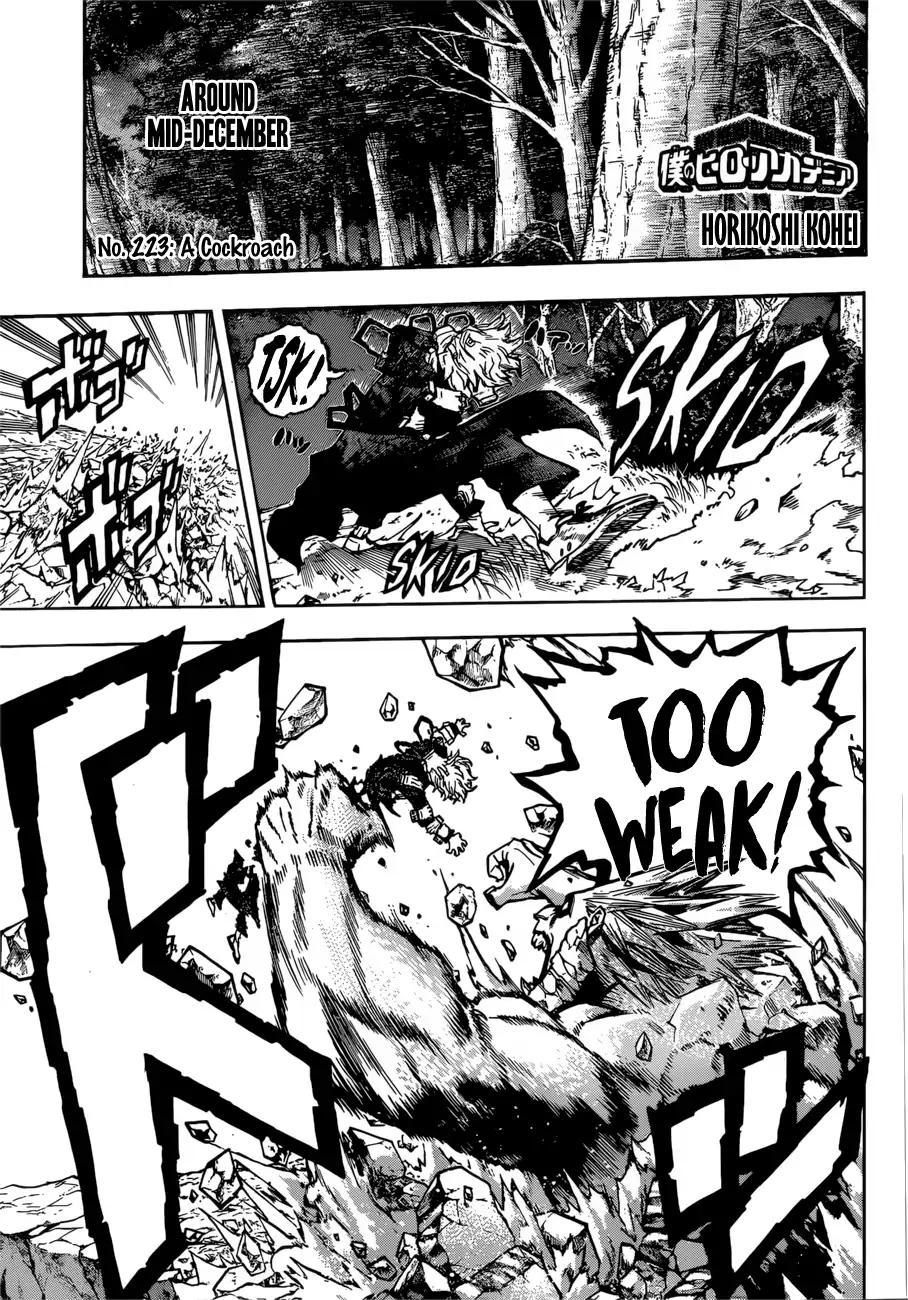 Boku no Hero Academia chapter 223 page 1