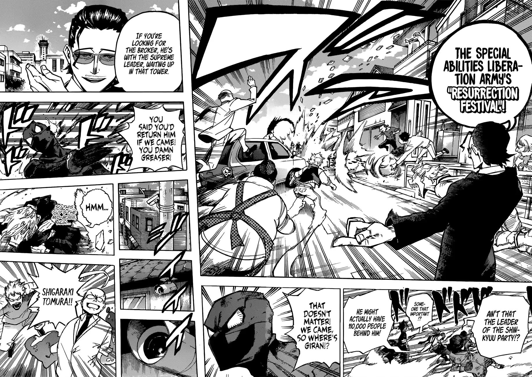 Boku no Hero Academia chapter 224 page 11