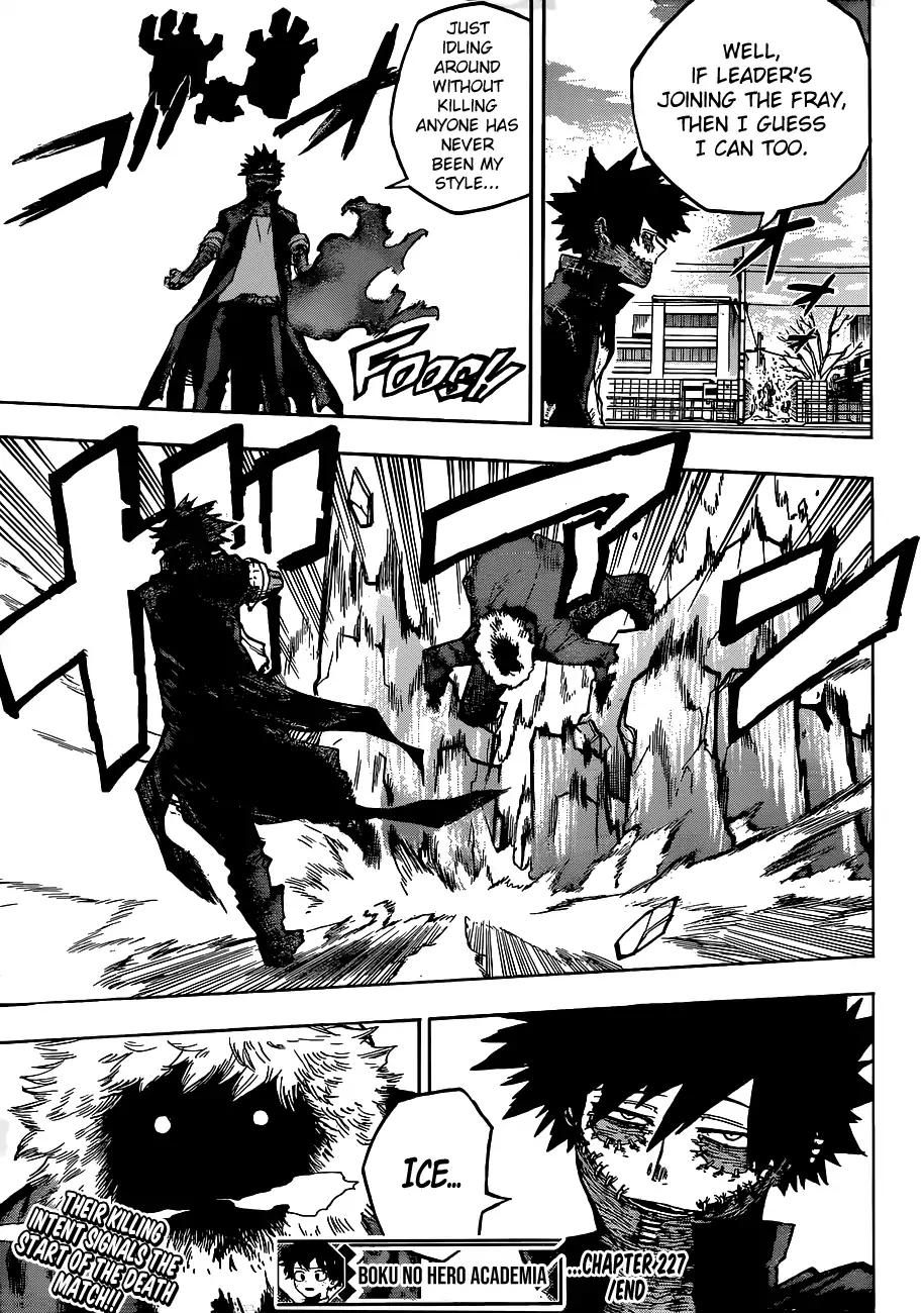 Boku no Hero Academia chapter 227 page 15