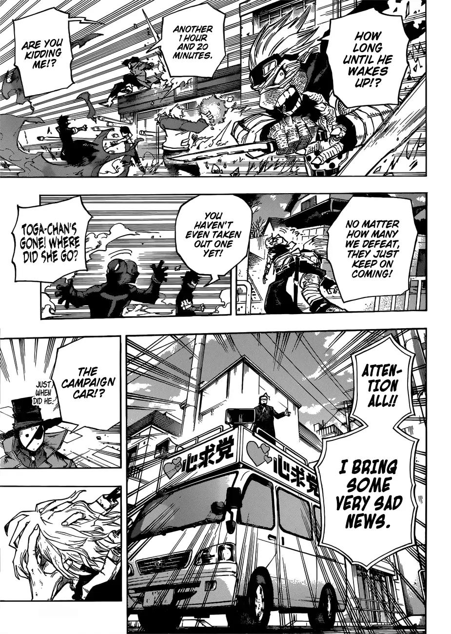 Boku no Hero Academia chapter 227 page 8