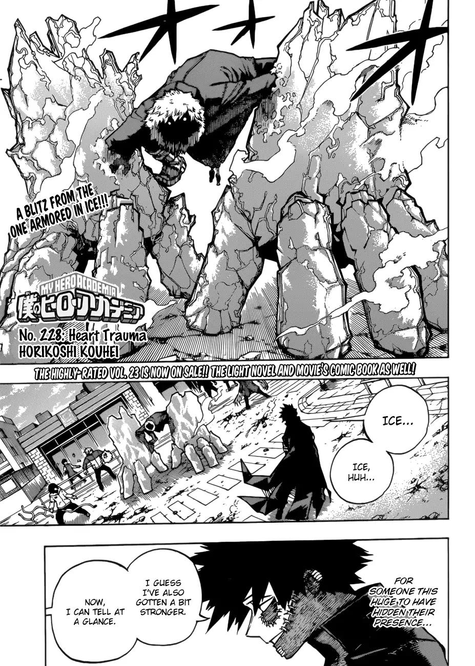 Boku no Hero Academia chapter 228 page 1