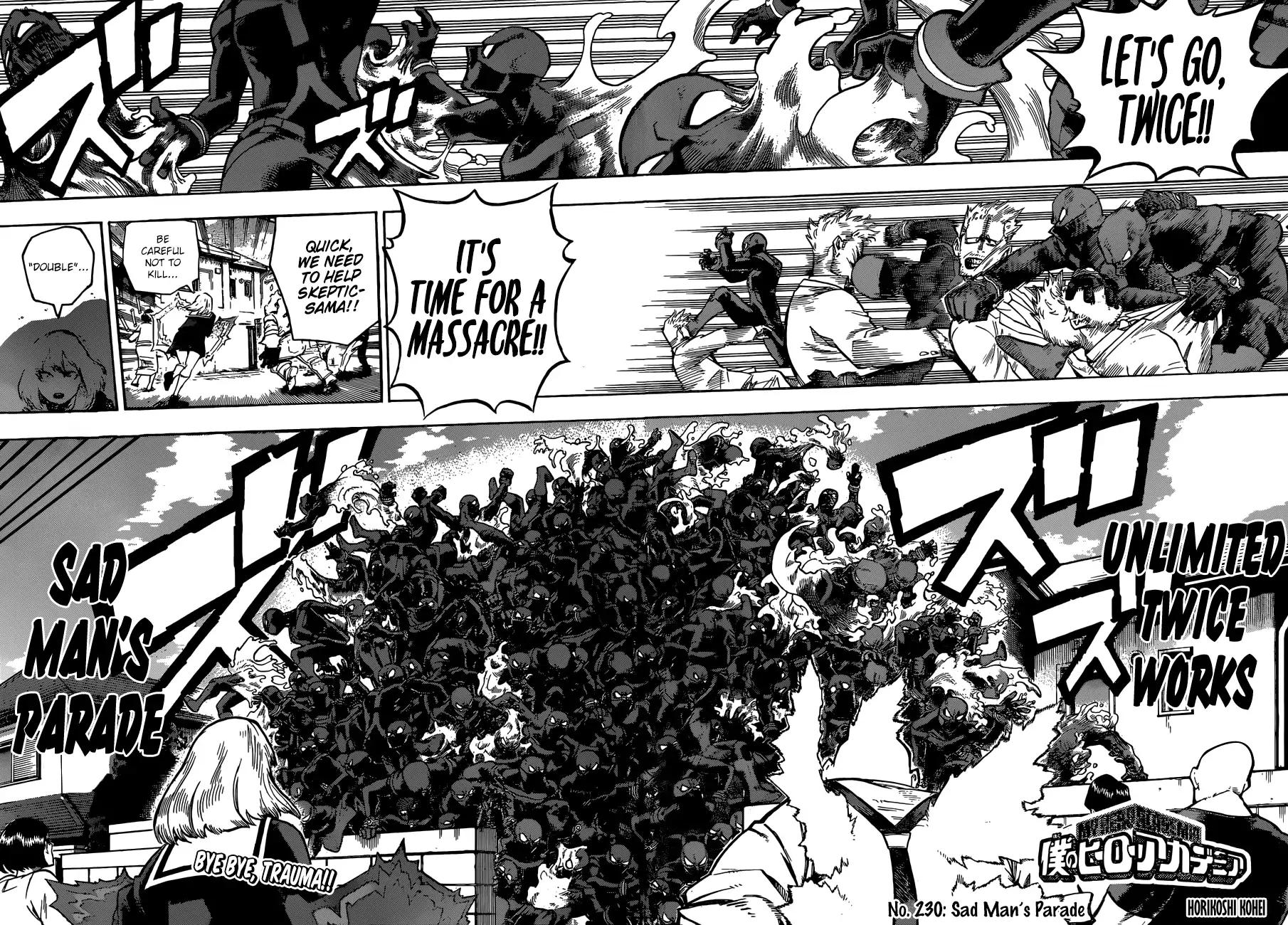 Boku no Hero Academia chapter 230 page 3