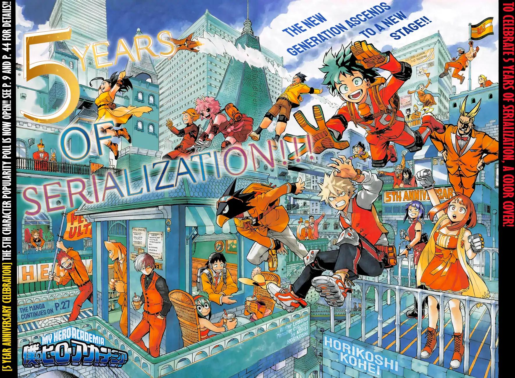 Boku no Hero Academia chapter 235 page 1