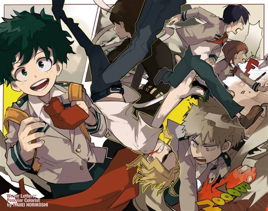 Boku no Hero Academia chapter 24 page 1